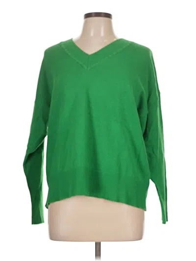 Pre-owned On 34th Pullover Sweater In Green