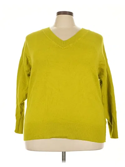 Pre-owned On 34th Pullover Sweater In Green