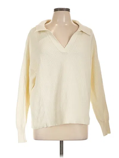 Pre-owned On 34th Pullover Sweater In Ivory