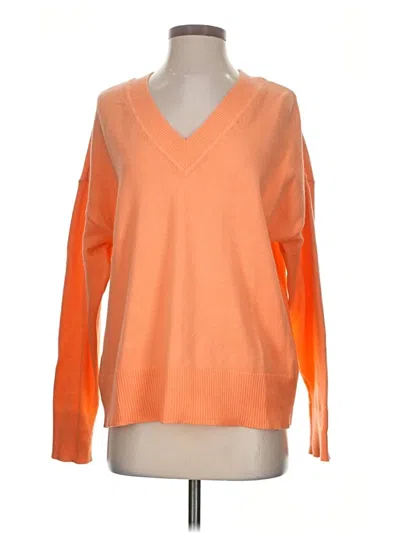 Pre-owned On 34th Pullover Sweater In Orange