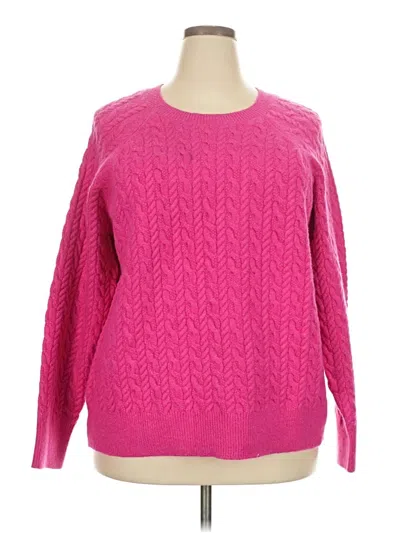 Pre-owned On 34th Pullover Sweater In Pink