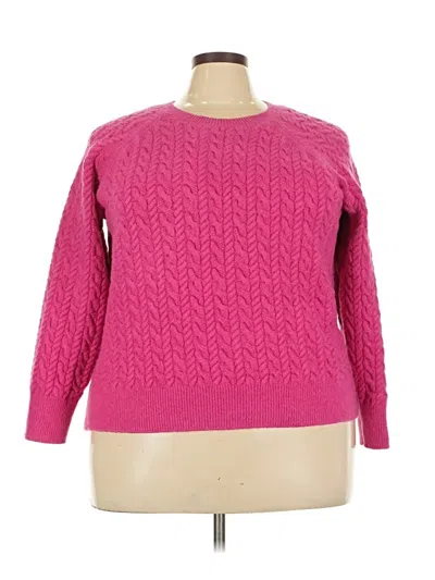 Pre-owned On 34th Pullover Sweater In Pink