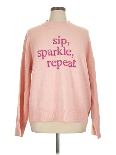 Pre-owned On 34th Pullover Sweater In Pink