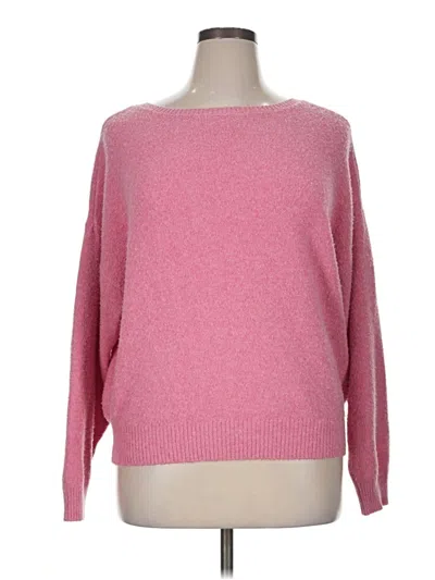 Pre-owned On 34th Pullover Sweater In Pink