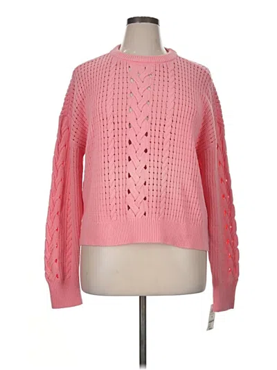 Pre-owned On 34th Pullover Sweater In Pink