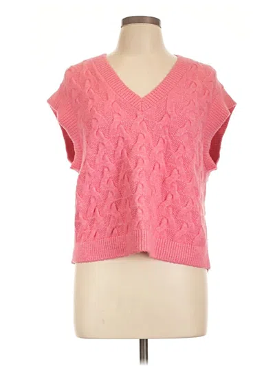 Pre-owned On 34th Pullover Sweater In Pink