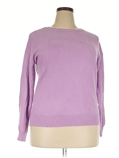 Pre-owned On 34th Pullover Sweater In Purple