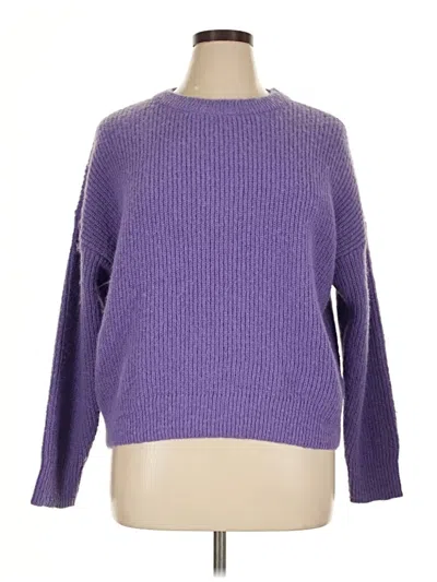 Pre-owned On 34th Pullover Sweater In Purple