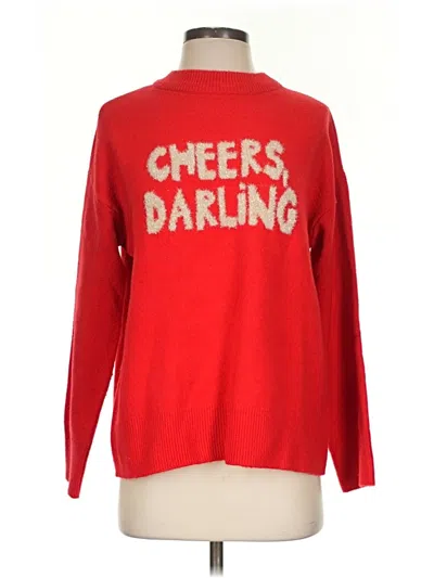 Pre-owned On 34th Pullover Sweater In Red