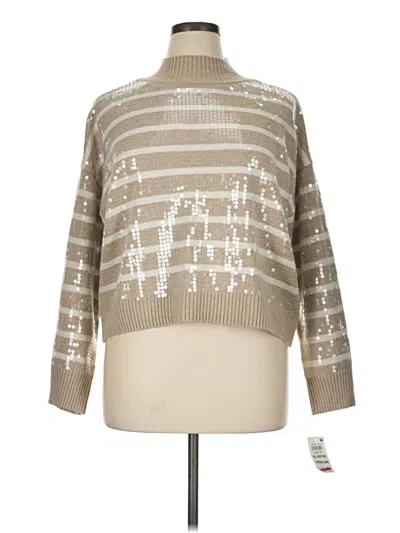 On 34th Pullover Sweater In Tan