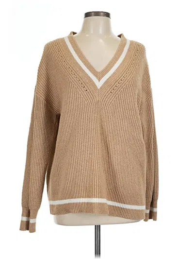 Pre-owned On 34th Pullover Sweater In Tan