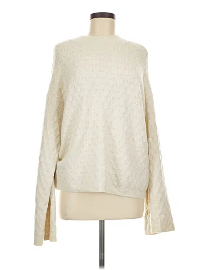 Pre-owned On 34th Pullover Sweater In White