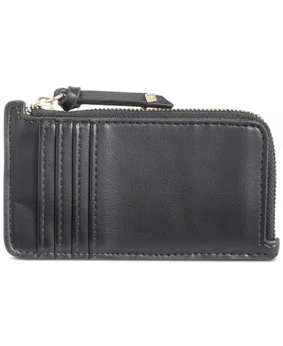 On 34th Ramonah Apricot Grain Card Case, Created For Macy's In Black
