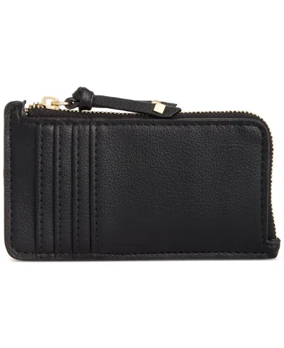 On 34th Ramonah Solid Credit Card Wallet, Created For Macy's In Black