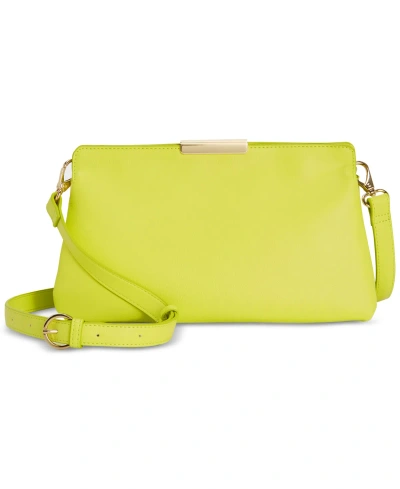 On 34th Redelle Small Crossbody, Created For Macy's In Lemon Lime