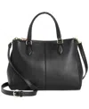 On 34th Robbinn Medium Satchel, Created For Macy's In Black