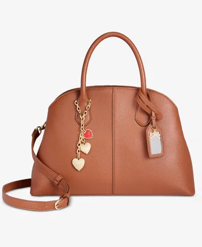 On 34th Robbinn Medium Satchel, Exclusively At Macy's In Brown