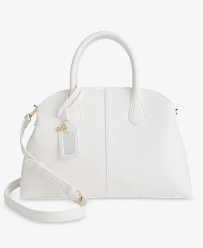 On 34th Robbinn Medium Satchel, Exclusively At Macy's In White