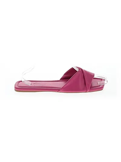 Pre-owned On 34th Sandals In Pink