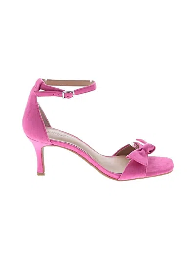 Pre-owned On 34th Sandals In Pink