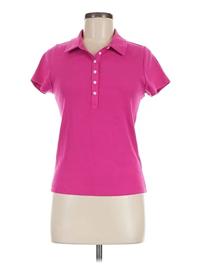 Pre-owned On 34th Short Sleeve Polo Shirt In Pink