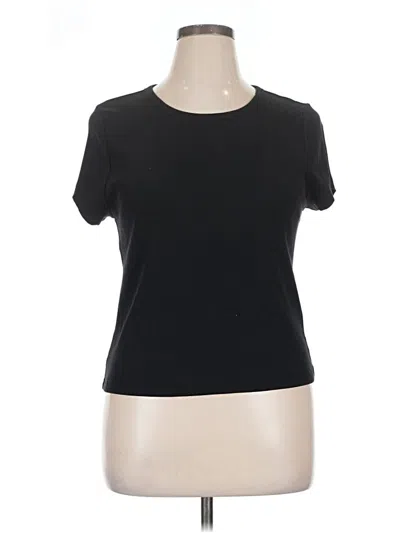 Pre-owned On 34th Short Sleeve T-shirt In Black