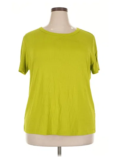 Pre-owned On 34th Short Sleeve T-shirt In Green