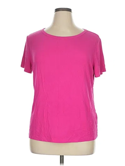 Pre-owned On 34th Short Sleeve T-shirt In Pink
