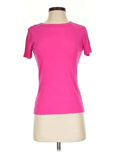 Pre-owned On 34th Short Sleeve T-shirt In Pink