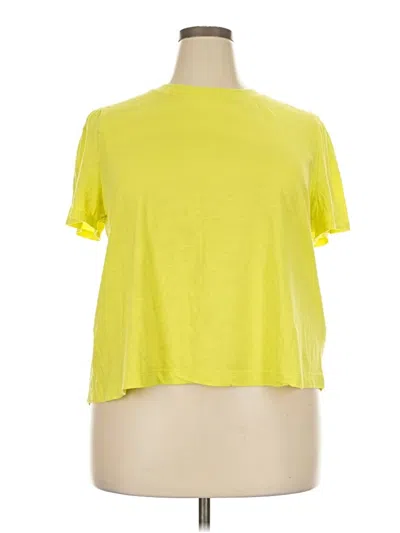 Pre-owned On 34th Short Sleeve T-shirt In Yellow
