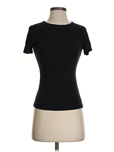 Pre-owned On 34th Short Sleeve Turtleneck In Black