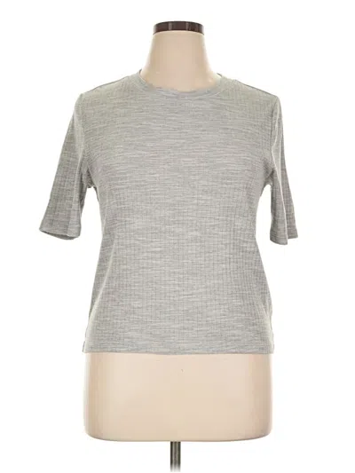 Pre-owned On 34th Short Sleeve Turtleneck In Gray
