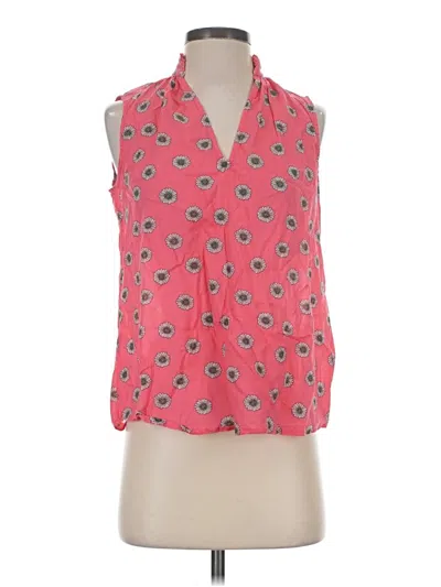 Pre-owned On 34th Sleeveless Blouse In Pink