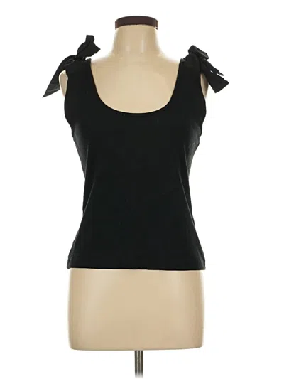 Pre-owned On 34th Sleeveless Top Black Sweetheart Neckline Tops