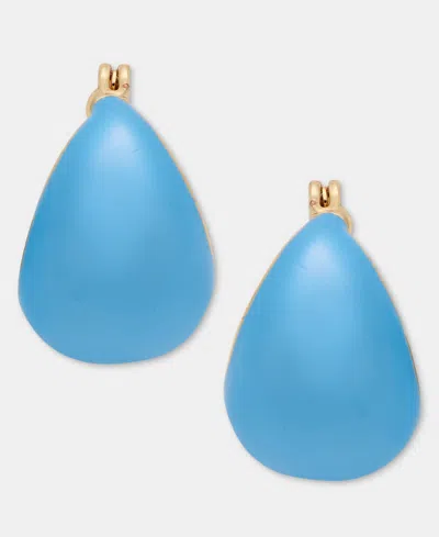 On 34th Small Color Hoop Earrings, 0.67", Macy's Exclusive In Blue