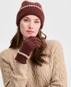 On 34th Solid Brushed Beanie, Macy's Exclusive In Brown