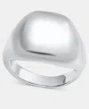 On 34th Squared Bubble Ring, Macy's Exclusive In Silver
