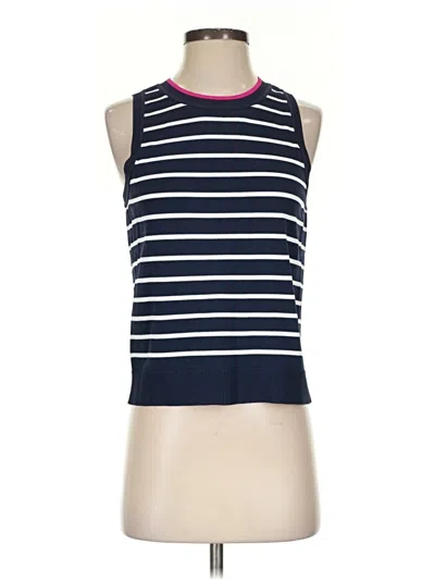 Pre-owned On 34th Sweater Vest In Blue