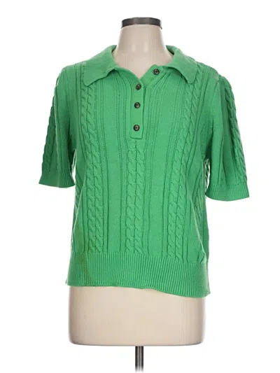 Pre-owned On 34th Sweater Vest In Green