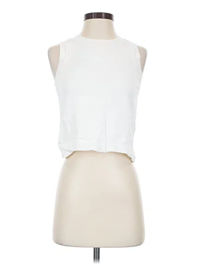 Pre-owned On 34th Sweater Vest In White