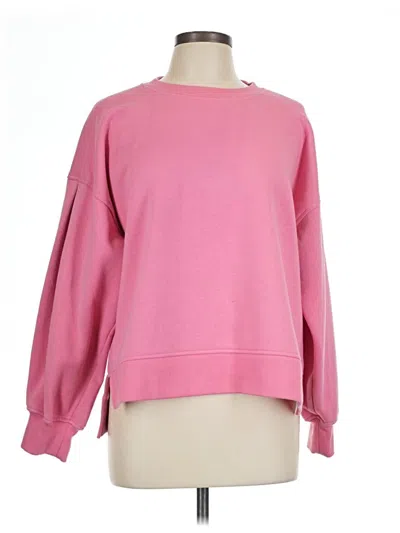 Pre-owned On 34th Sweatshirt In Pink