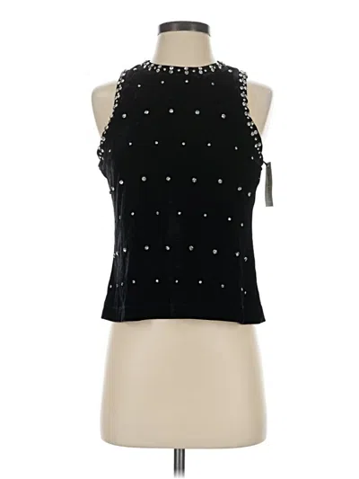 On 34th Tank Top Black Halter Neckline Tops