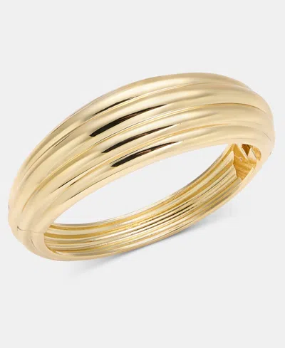 On 34th Textured Bangle Bracelet, Macy's Exclusive In Gold