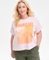 On 34th Trendy Plus Size Pompelmo Graphic T-shirt, Exclusively At Macy's