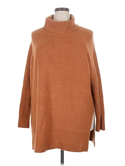 Pre-owned On 34th Turtleneck Sweater In Brown