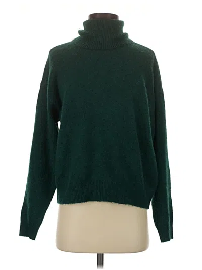 Pre-owned On 34th Turtleneck Sweater In Green