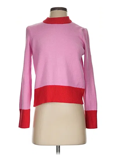 Pre-owned On 34th Turtleneck Sweater In Pink