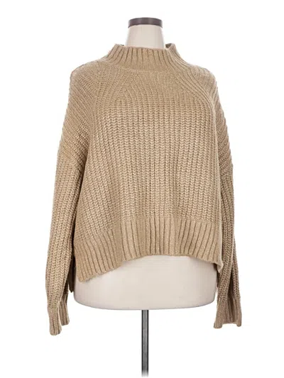 On 34th Turtleneck Sweater In Tan