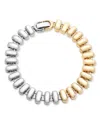 On 34th Two-tone All-around Chain Bracelet, Exclusively At Macy's In Multi