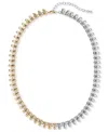 On 34th Two-tone All Around Chain Necklace, 18", Exclusively At Macy's In Multi